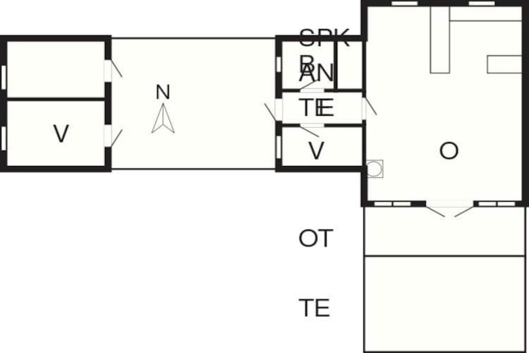 6 Person Holiday Home In Ansager Esterno foto